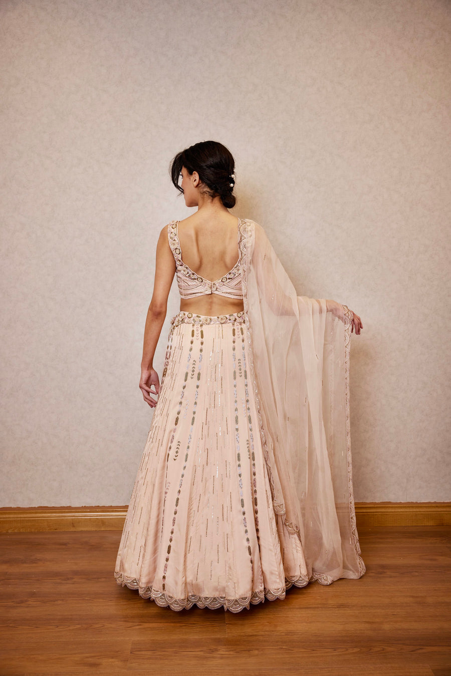 Powder Pink Lehenga