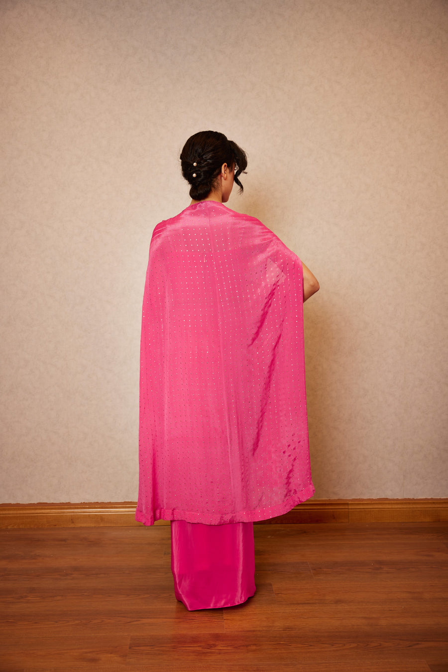 Hot Pink Cape Set