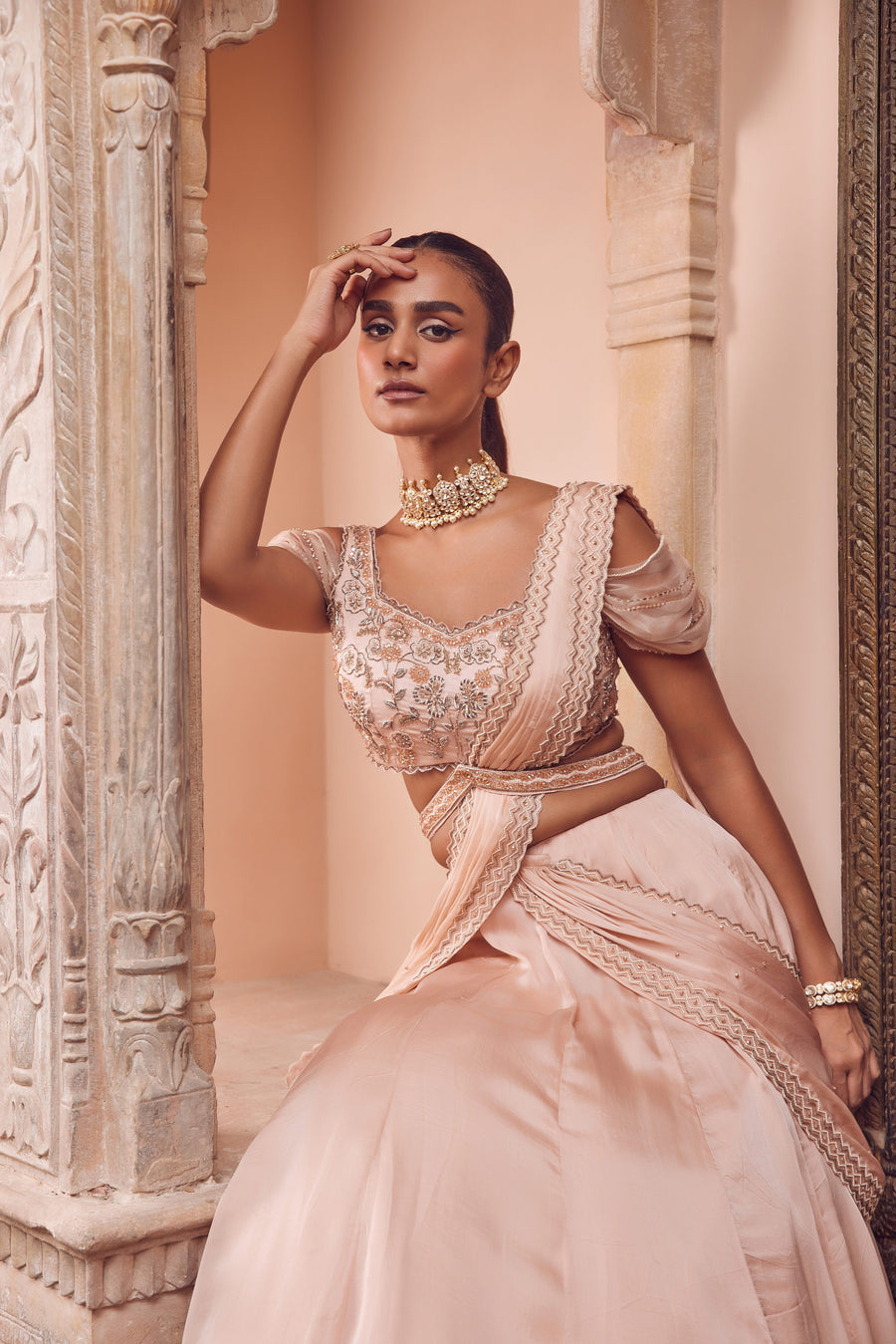 Old Rose Lehenga