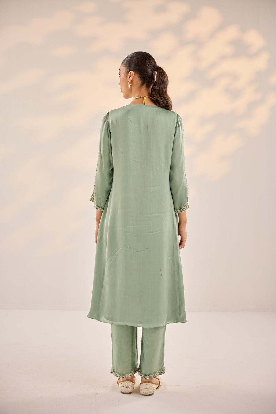 Sage Green Kurta Set