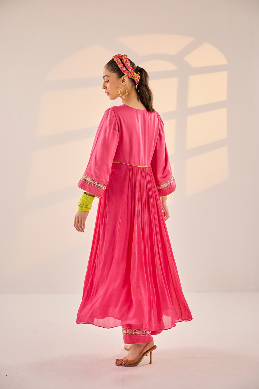 Hot Pink Anarkali