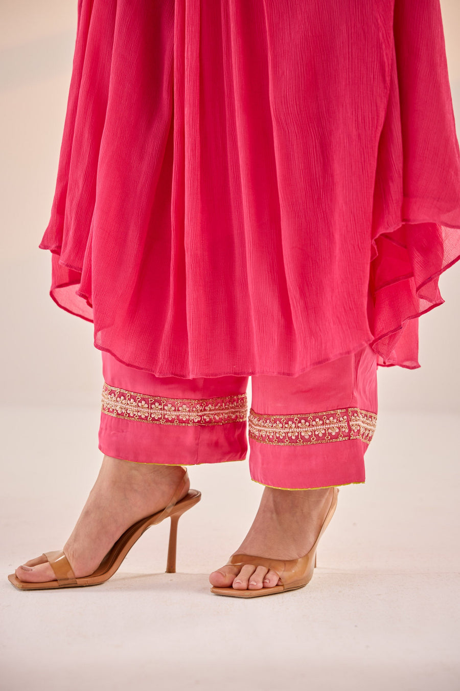 Hot Pink Anarkali