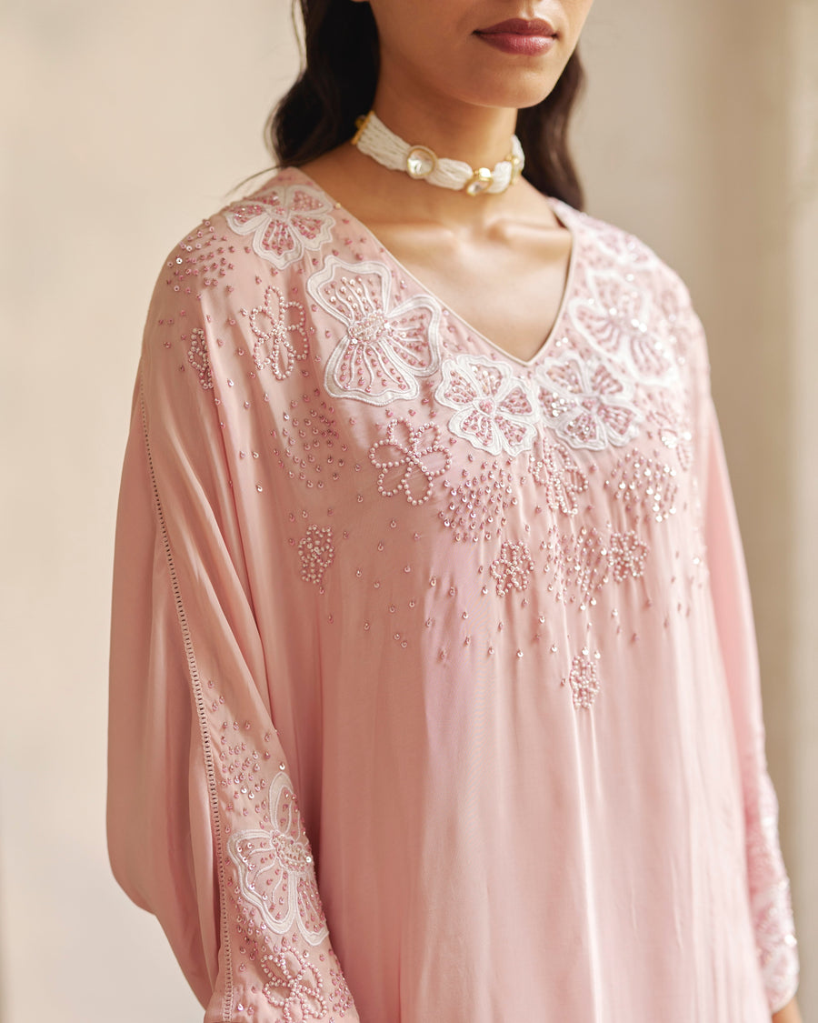 Dusty Pink Kaftaan Set